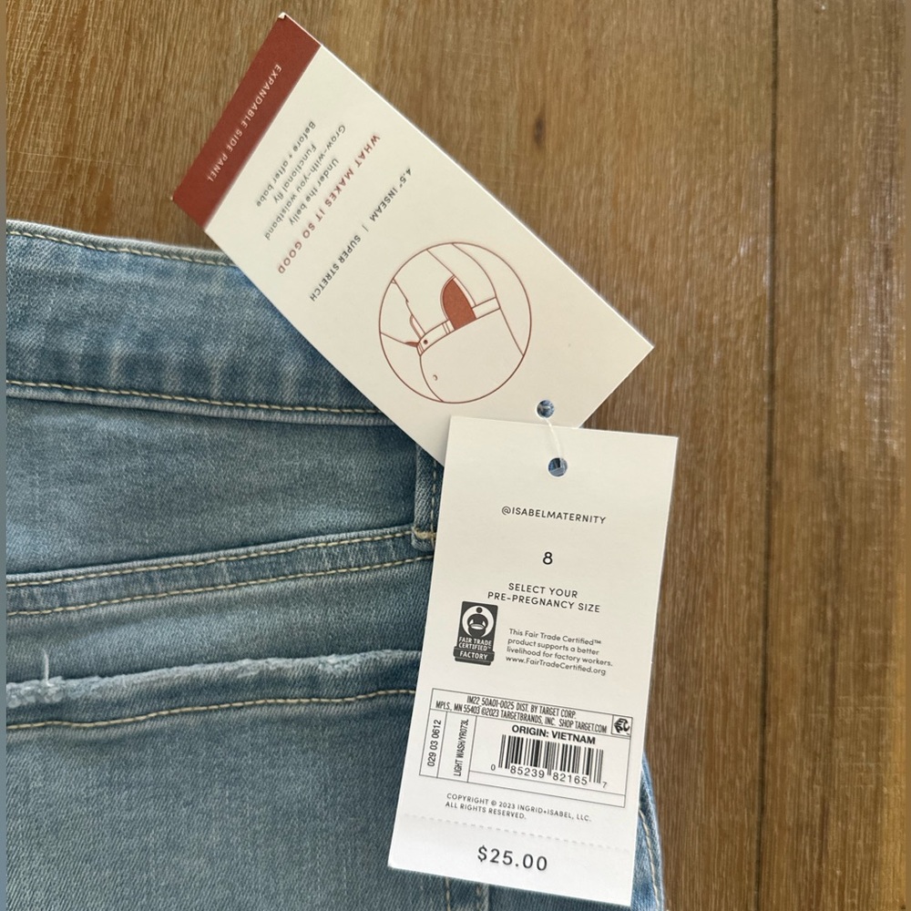 Nwt Isabel maternity shorts - Picture 5 of 7